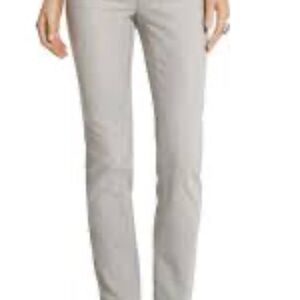 Chico’s Mid Rise Stretch Gray Jeans